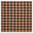 Heritage Farms Primitive Check Table Topper 40x40