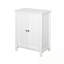 Armoire de rangement avec porte double et tablette réglable