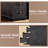 3 Drawers End Tables with Storage and Built-in Outlets for Living Room-1567769605-1547673535