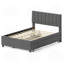 Lit plateforme double en métal avec tiroir-451243522