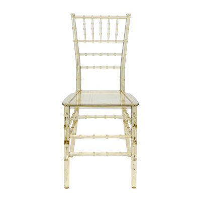Clear Resin ThinVisible Chiavari Chair by Chivari