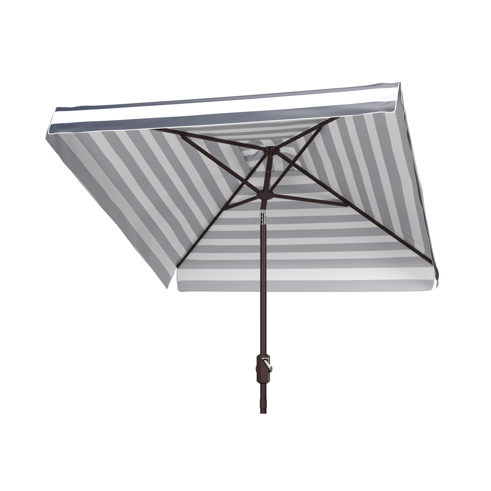 Trainor 7.5' Umbrella, Navy/White