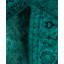 Overdyed Hand-Knotted Wool Modern-Contemporary Green Runner 2' 7" x 6' 2"