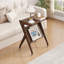 Table de bout en bois avec roulettes, table d'appoint en bambou-1652724267