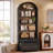 78.77'' Tall Bookcase With Drawers-498097023