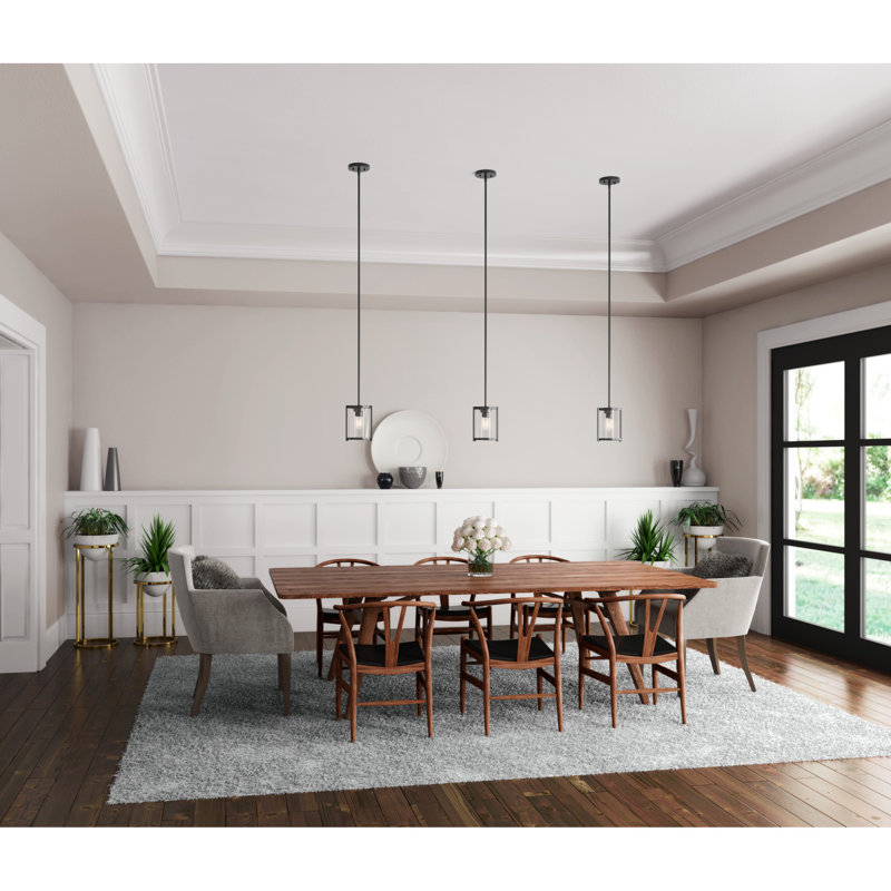 Jalyssa 1 - Light Single Pendant, Matte Black