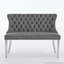 Banc en velours pour causeuse double-18259934-18957533
