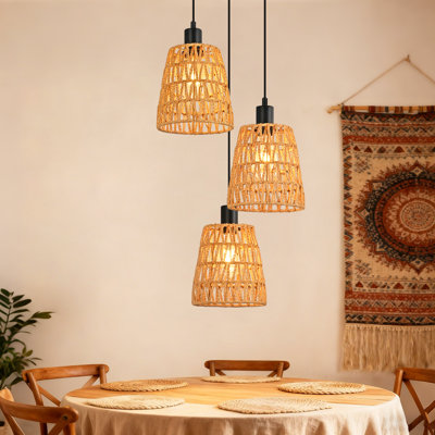 3 - Light Stainless Steel Bell Pendant