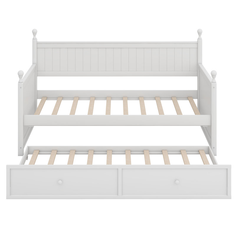 Wood Daybed With Trundle