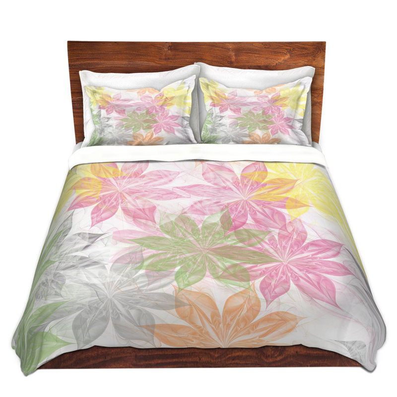  Housses de couette en microfibre parfumées Pam Amos, Housse de couette simple + 1 taie décorative stan