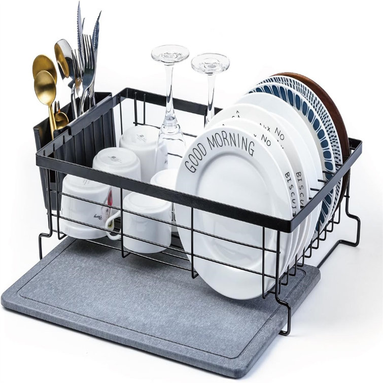 YITAHOME Adjustable Stainless Steel Dish Rack