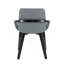 Chaise en bambou et similicuir-1886572188