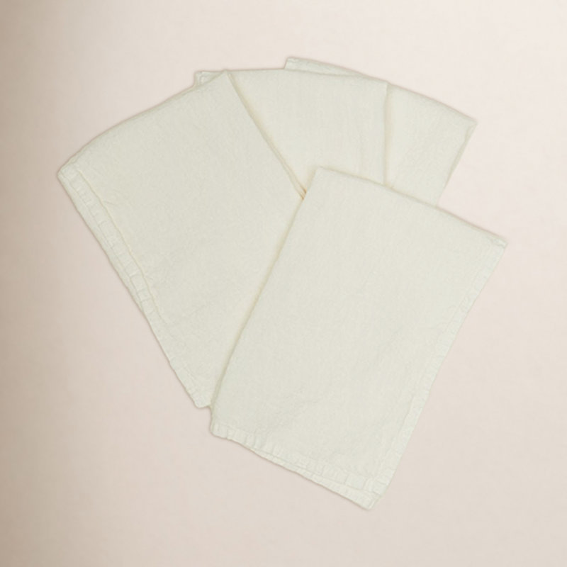 Simple Linen Napkin, Ivory