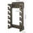 Nevil Solid Wood Wall 10 - Hook Wall Mounted Coat Rack