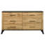 Commode 6 tiroirs Natural Pine