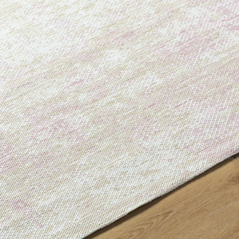 Tapis intérieur / extérieur rectangulaire Yumie, Rectangle 6 pi 7 po x 9 pi