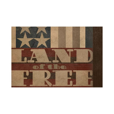 Patriotic Collection A by June Erica Vess - Wrapped Canvas Print