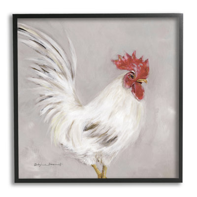 " Country Chicken Hen Portrait "