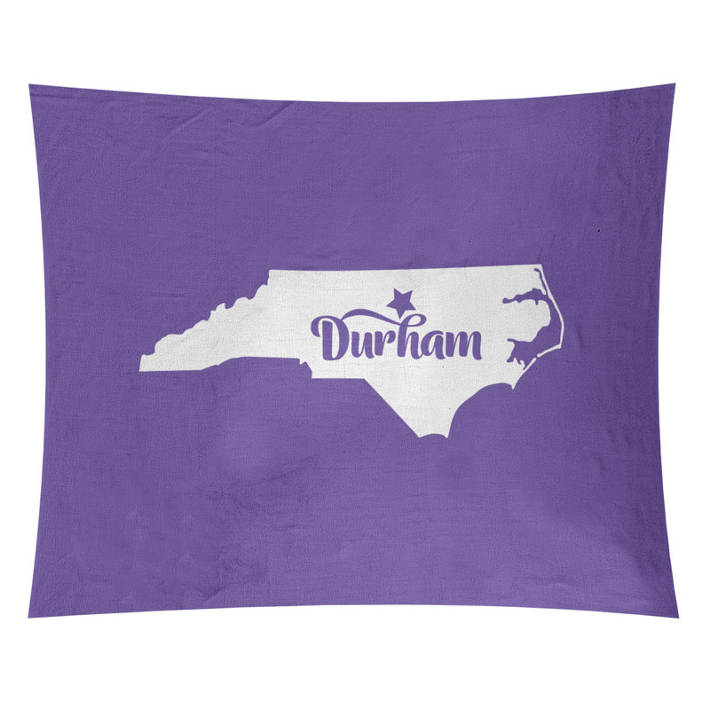 Tapisserie Durham North Carolina, H 51 po x l 60 po, Mauve