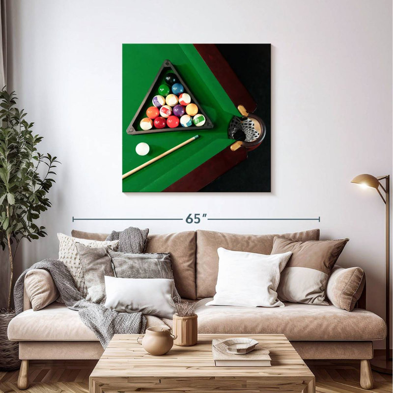 Senne Pool Ball Set, 39" H x 39" W