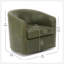 Fauteuil demi-tonneau pivotant de 28,5 po Gatwick-15809910