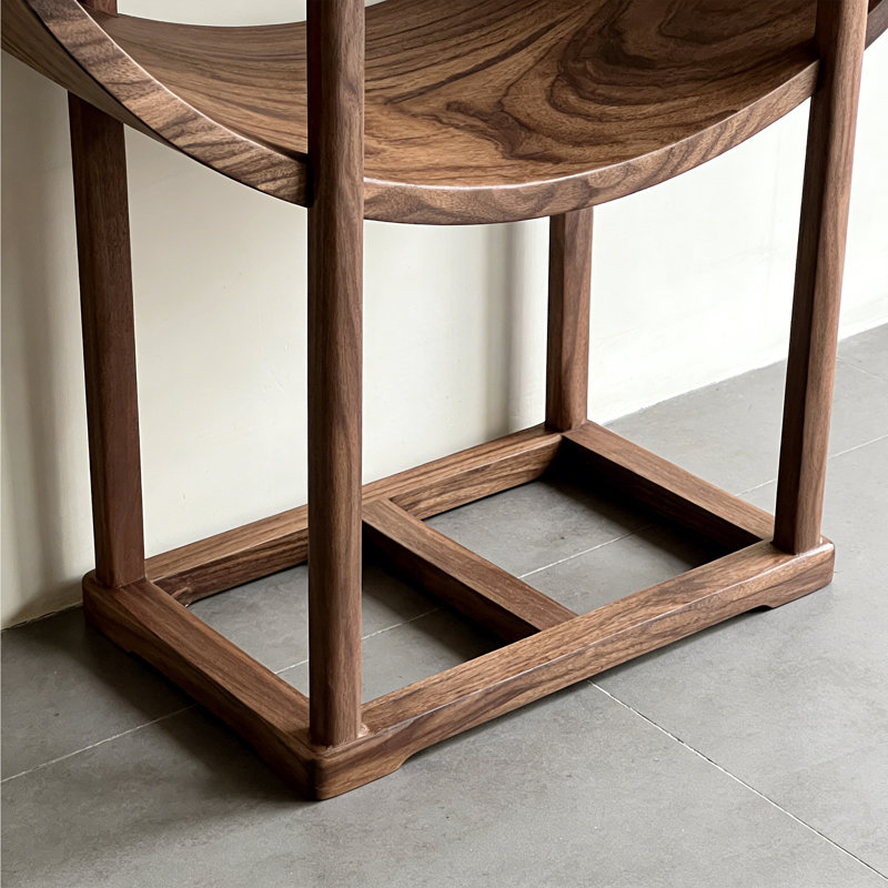 Nouvelle console en bois de style chinois, 39.3" H x 55" W x 14.9" D