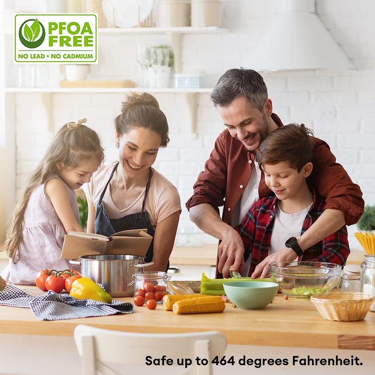 PFOA Free Cookware, No Lead Or Cadmium