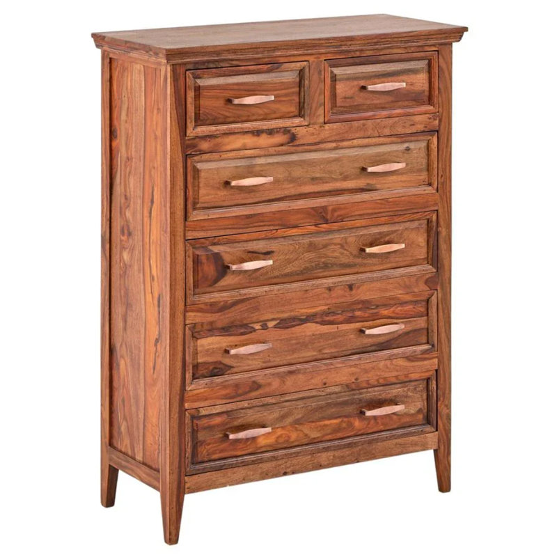 Commode brune en bois Terrill
