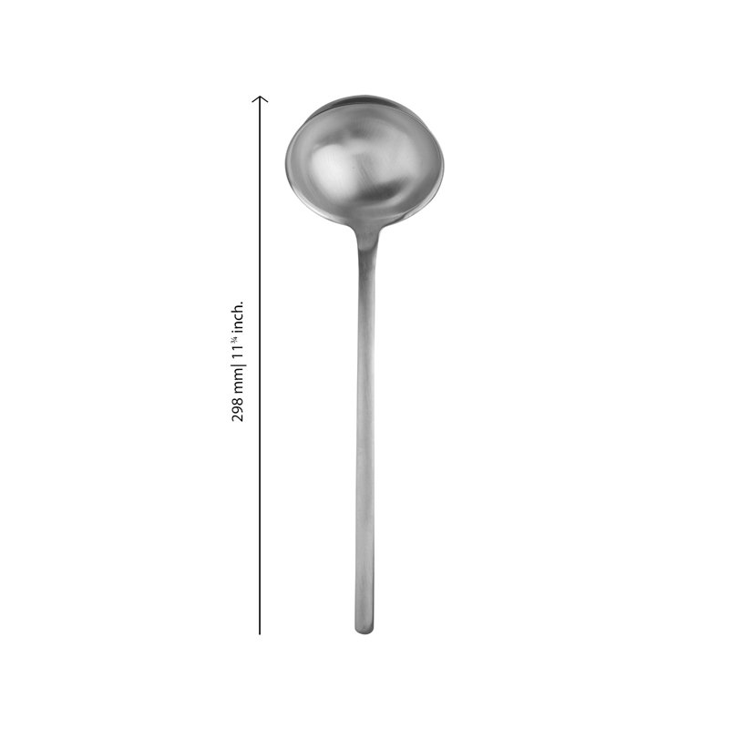 Due Stainless Steel Ladle, Ice Silver