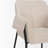 Gloriette 19.62'' H Upholstered Metal Armchair-61600911
