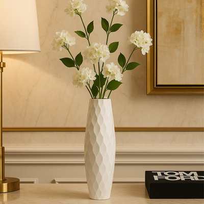 Vase en verre 17 po
