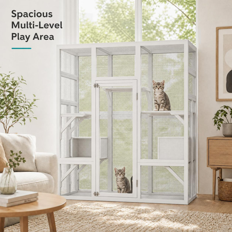 Cat House, White