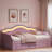 Upholstered Daybed With Led And 2 Drawers-1007133416-1007133417