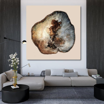 «Union Rustic Lewis, Sheldon Gallery», art sur toile tendue: Tree Ring Stump 1