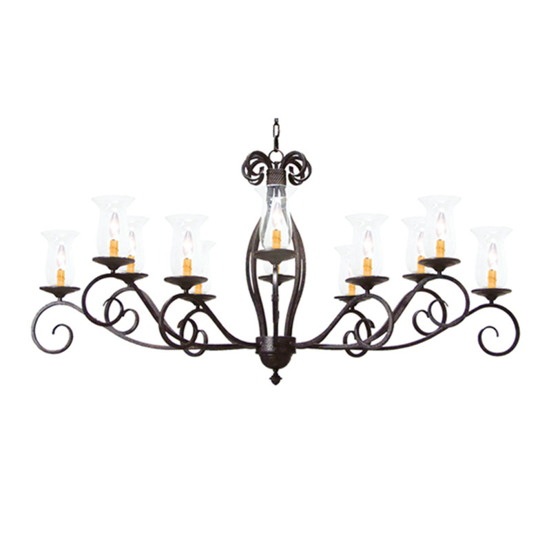 Gladine 12 - Light Dimmable Empire Chandelier