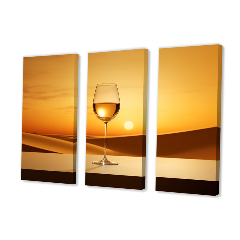Ensemble de verres à champagne Aperitifs Aura, H 32 po x l 48 po x P 1 po