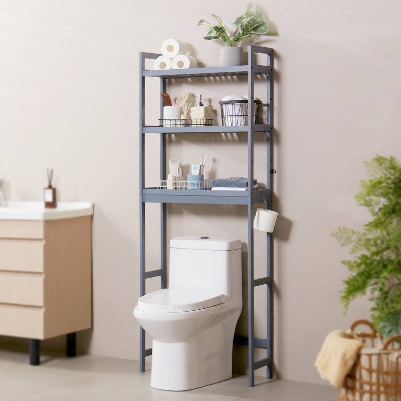 169.9 cm W Bamboo / Rattan Storage Rack, Natural