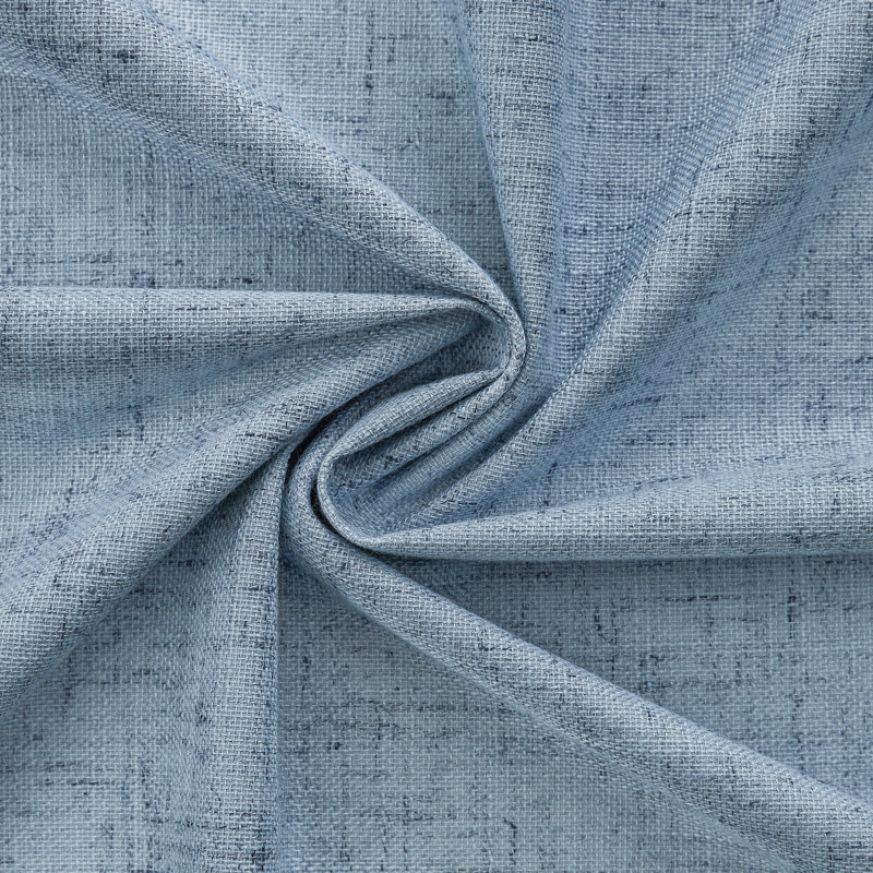  Panneau de rideau à œillets en lin de couleur unie 100% imperméable et occultant Leming (ensemble de 2), L 52 po x L 63 po