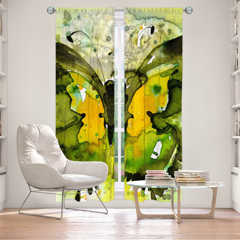 Room Darkening Curtain Pair, 20" W x 52" L