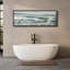 «Greenish Blue Ocean Waves», art mural côtier abstrait, impression numérique sur toile giclée sur toile-111654070-111654072