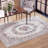 5x7 ft Butterfly Rug for Living Room, Low Pile Throw Rugs with Rubber Backing Washable Non Slip Modern Large Area Rug for Bedroom Dining Room, Pink-121886480-118085078