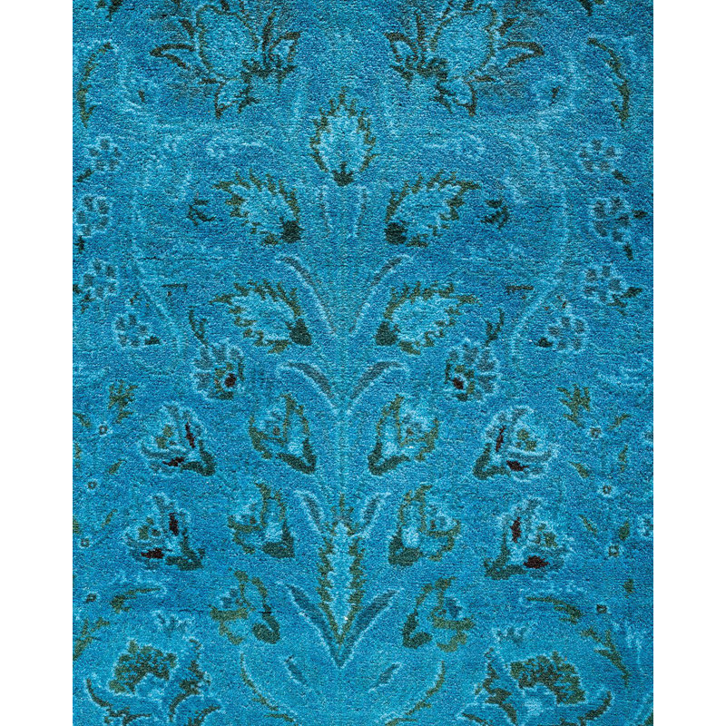 Daequain One-of-a-Kind 2' 6" X 10' 3" Hand Knotted Area Rug