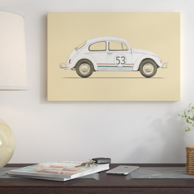 «Beetle», impression sur toile tendue, H 8 po x l 12 po x P 0,75 po