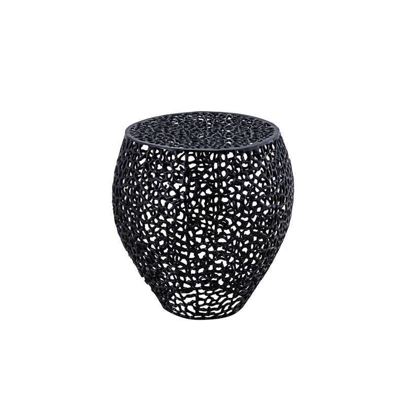 Sleek Design Side Table, Black