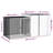 Demeko Weather Resistant Rabbit Cage-1261281535