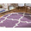Tapis mauve / beige Cohleen-40285577