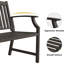131.5 cm W Aluminium and Steel Garden Bench-922139571