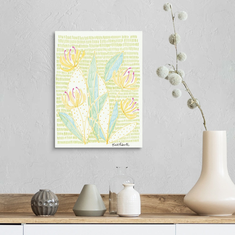 « Honey bunches » par Kait Roberts-impression sur toile, Toile tendue, H 16 po x l 12 po x P 1,25 po
