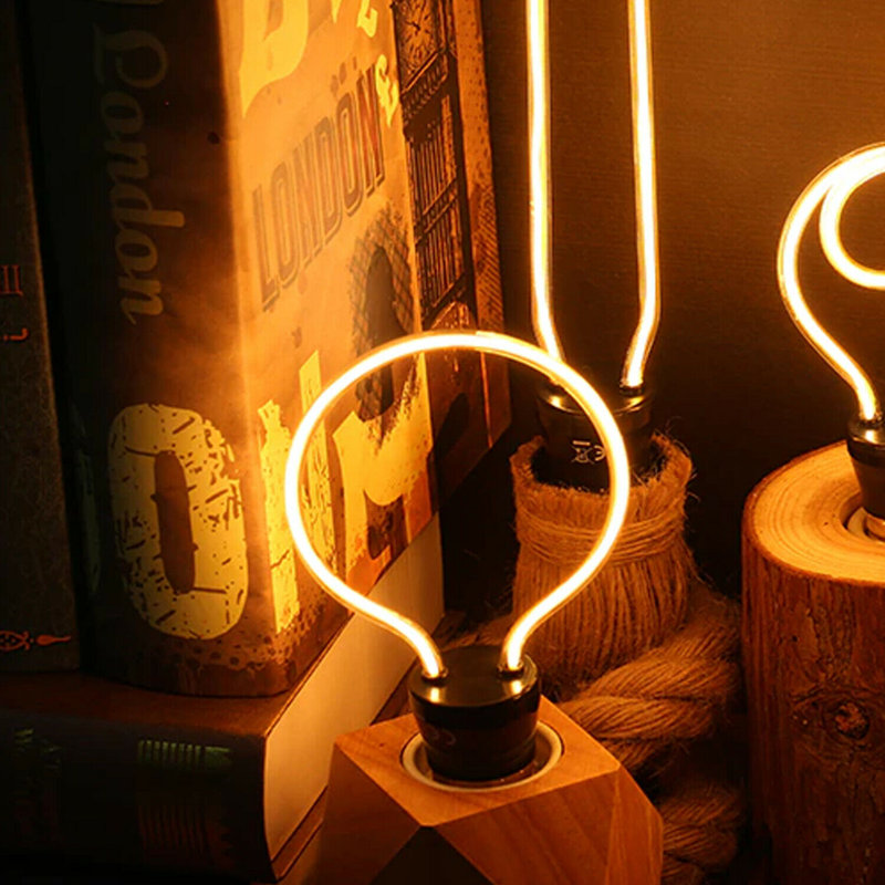 4W E27 LED Vintage Edison Light Bulb Amber