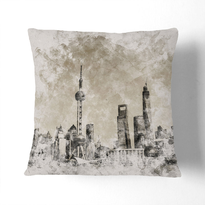 Square Cushion, 55cm H x 55cm W x 20cm D